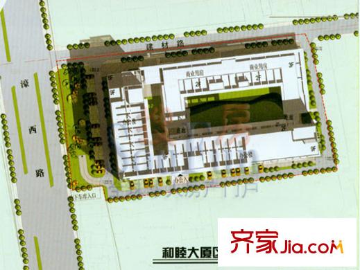 和睦小區(qū)交通圖 