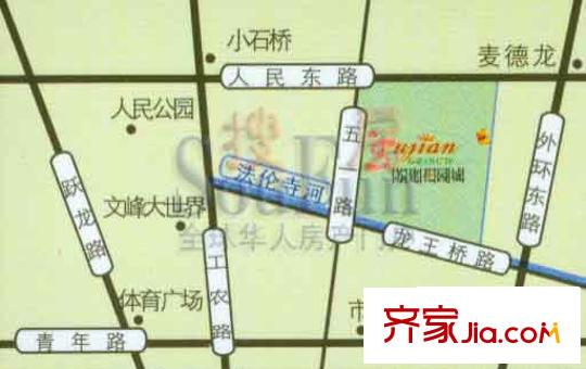華宏國際交通圖 戶型圖