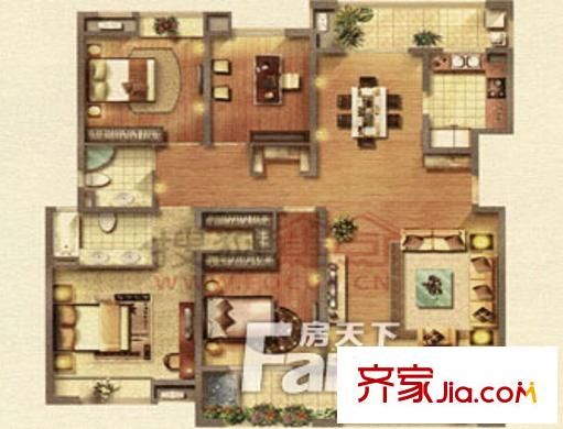 華辰大廈住宅 戶型圖