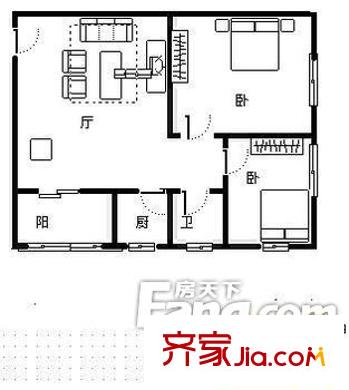 北郭新村 戶型圖