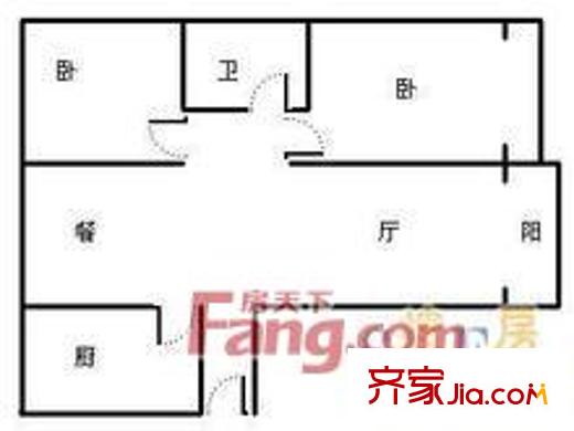 和豐北城錦居 戶型圖