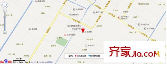 匯東新村交通圖 
