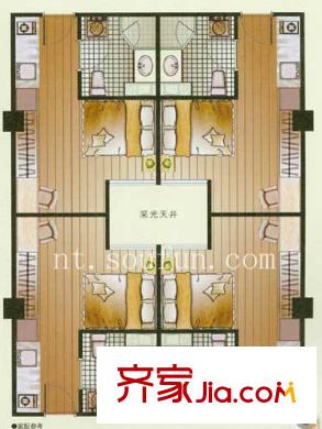 安惠濠河國際 南樓C戶型