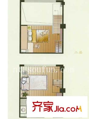 安惠濠河國際 南樓挑高H戶型