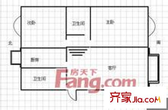 虹景園 戶型圖