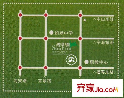 龍新家園交通圖位置圖