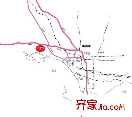 熔盛社區(qū)交通圖區(qū)位圖