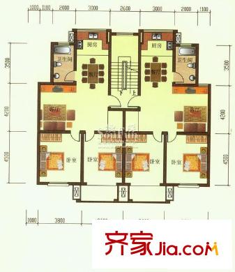 金九華府 多層p戶型99.9平方米30#