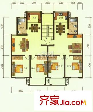 金九華府 多層Q戶型99.9平方米28#
