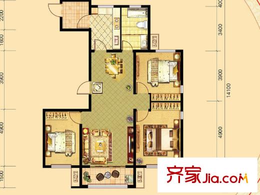 浞景馨園 戶型圖