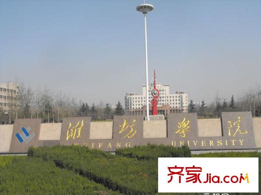 山東呼叫中心產(chǎn)業(yè)基地配套圖西北1000米濰坊學(xué)院