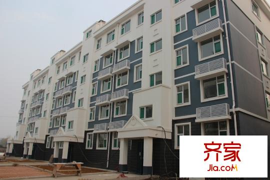 魯光家園二期實景圖多層9#樓施工進(jìn)度（2014-11-11）