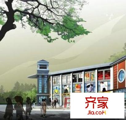 海岱南苑外景圖