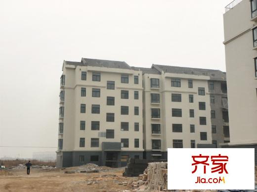 豪森花園外景圖樓體施工進(jìn)度圖（20110225）