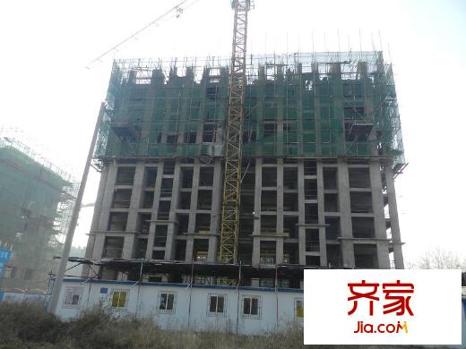 金江華城實(shí)景圖二期高層施工(2013-12-04)