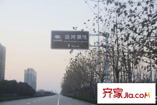 浞景翠園配套圖向西約500米浞河景區(qū)