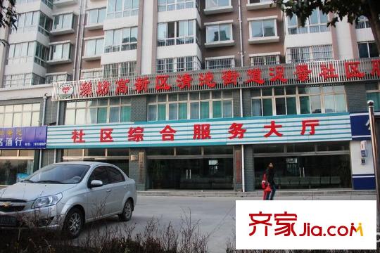 浞景翠園配套圖向南約200米社區(qū)綜合服務(wù)大廳