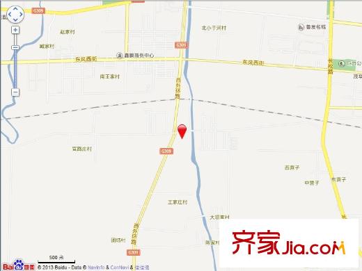 福林苑交通圖