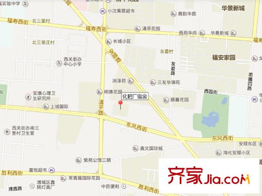 化肥廠宿舍交通圖