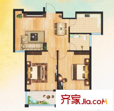 康城壹品 戶型圖