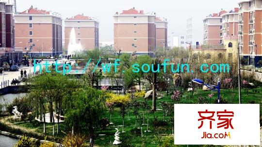 青云花園外景圖中心廣場