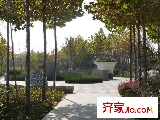 陽光御苑配套圖東100米虞河景觀帶