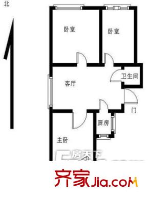 后姚小區(qū)戶型圖戶型圖（20130308） 3室1廳1衛(wèi)1廚