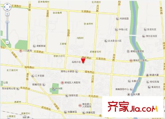 后姚小區(qū)交通圖