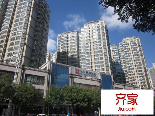 新天地購(gòu)物城外景圖11月樓體最新進(jìn)度圖（20121105）