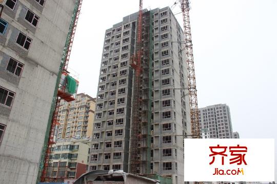 臥龍郡高層8#樓主體施工（2015-9-25）
