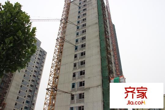 臥龍郡高層15#樓主體施工（2015-9-25）