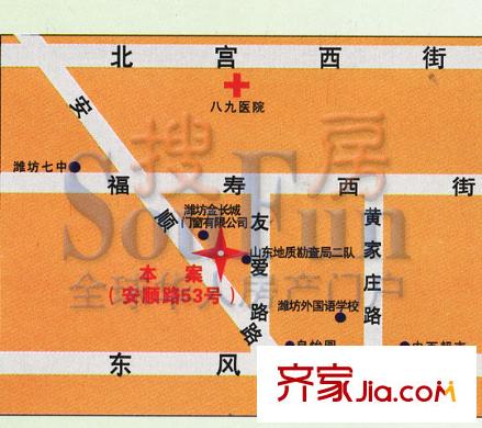 順嘉花園交通圖