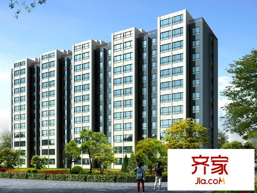 玉泉新城外景圖1號樓