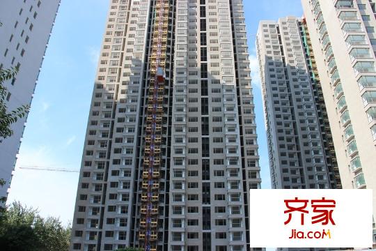 新富專家公寓三期高層3#樓施工（2015-9-8）