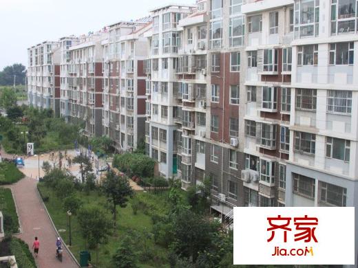 匯軒銘城外景圖小區(qū)俯視圖（2011-8-18）