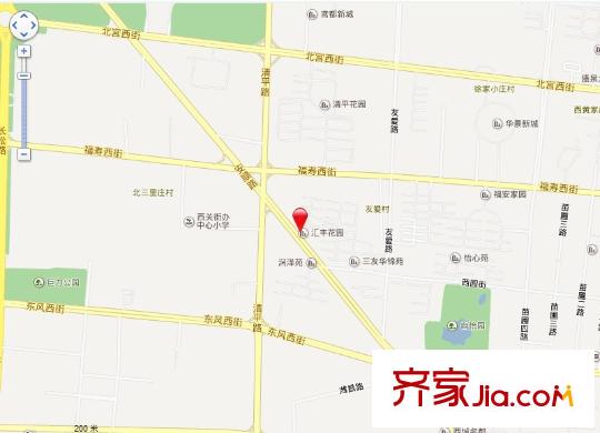 匯豐花園交通圖