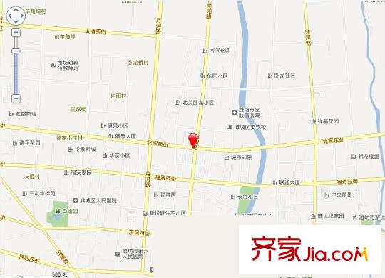 臥龍小區(qū)交通圖