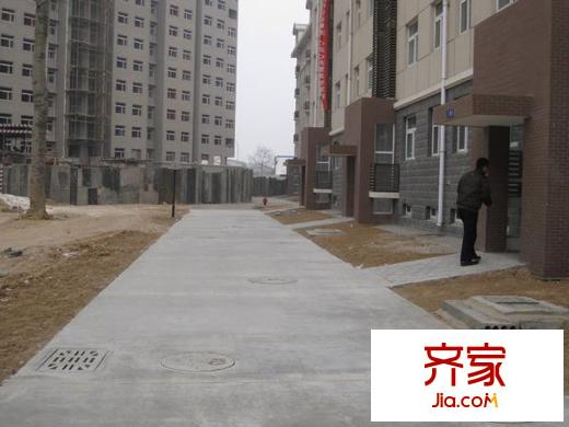壹里香溪外景圖樓體施工進(jìn)度實景圖（20110209）