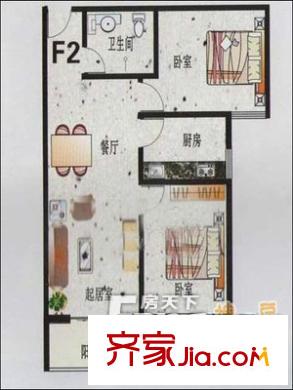 潤澤苑戶型圖戶型圖（20130308） 3室2廳1衛(wèi)1廚