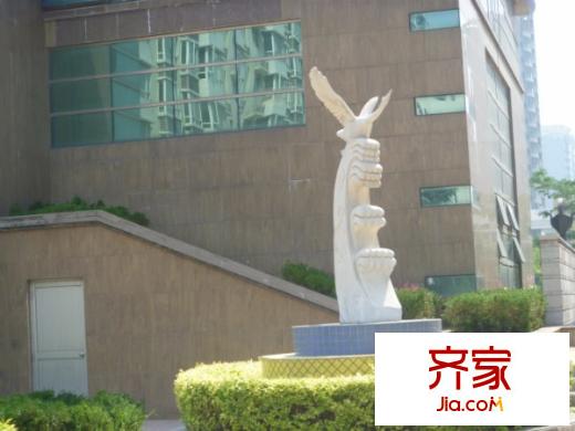 名門現(xiàn)代城外景圖 