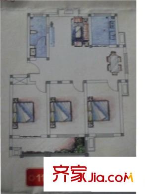 舜華園 3室 戶型圖