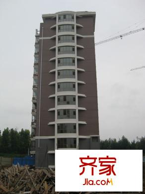 上河園外景圖19號(hào)樓工程進(jìn)度實(shí)景圖(20110818)
