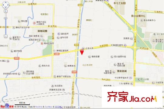恒信錦繡名郡交通圖