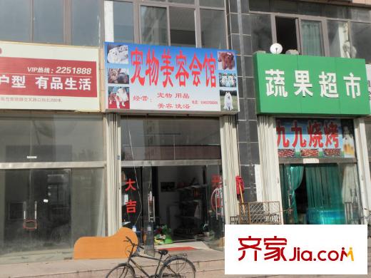 西城名都配套圖項目以北10米寵物店