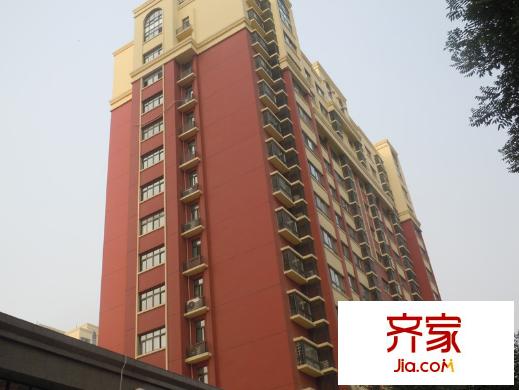 玫瑰國(guó)際外景圖高層樓體施工實(shí)景（20120613）