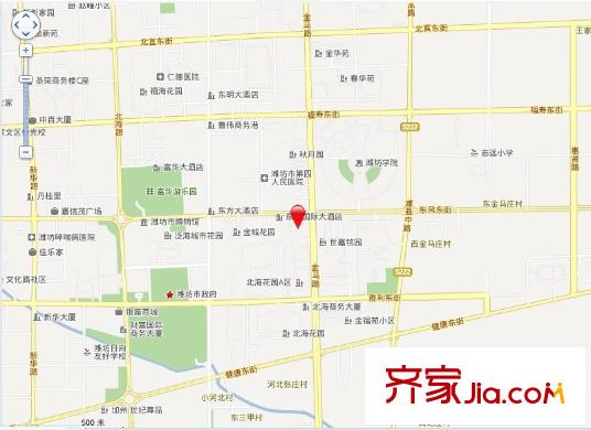 清荷園交通圖
