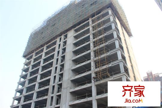 東城新華風(fēng)景實景圖寫字樓進(jìn)度（2015-03-11）