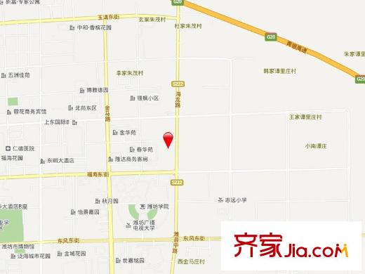 金域華府交通圖