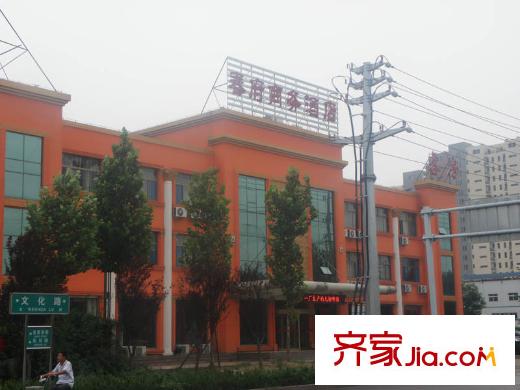 美麗華小區(qū)配套圖玄武街文化路交叉路口海鮮城