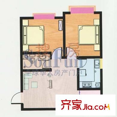金都家園 戶型圖